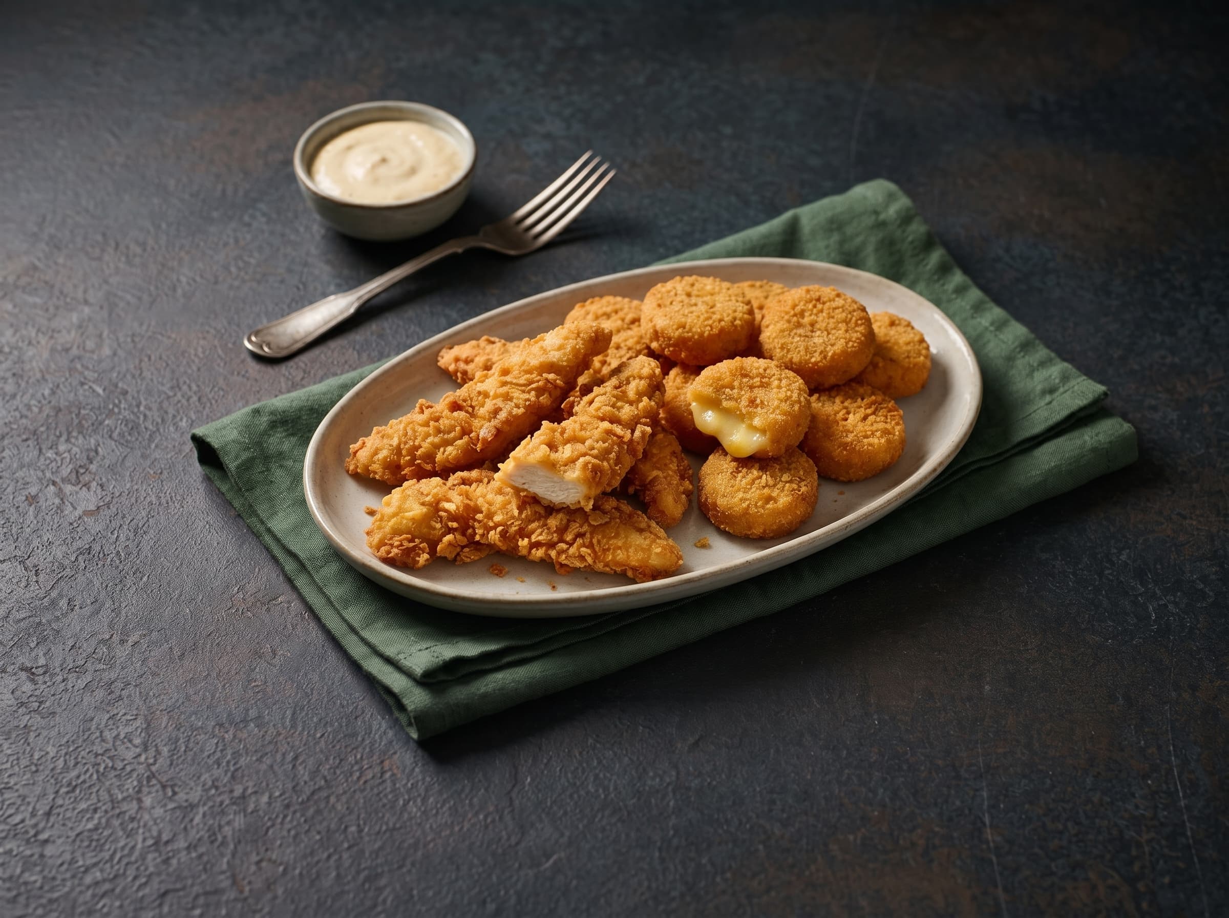 Crispy non-veg snacks