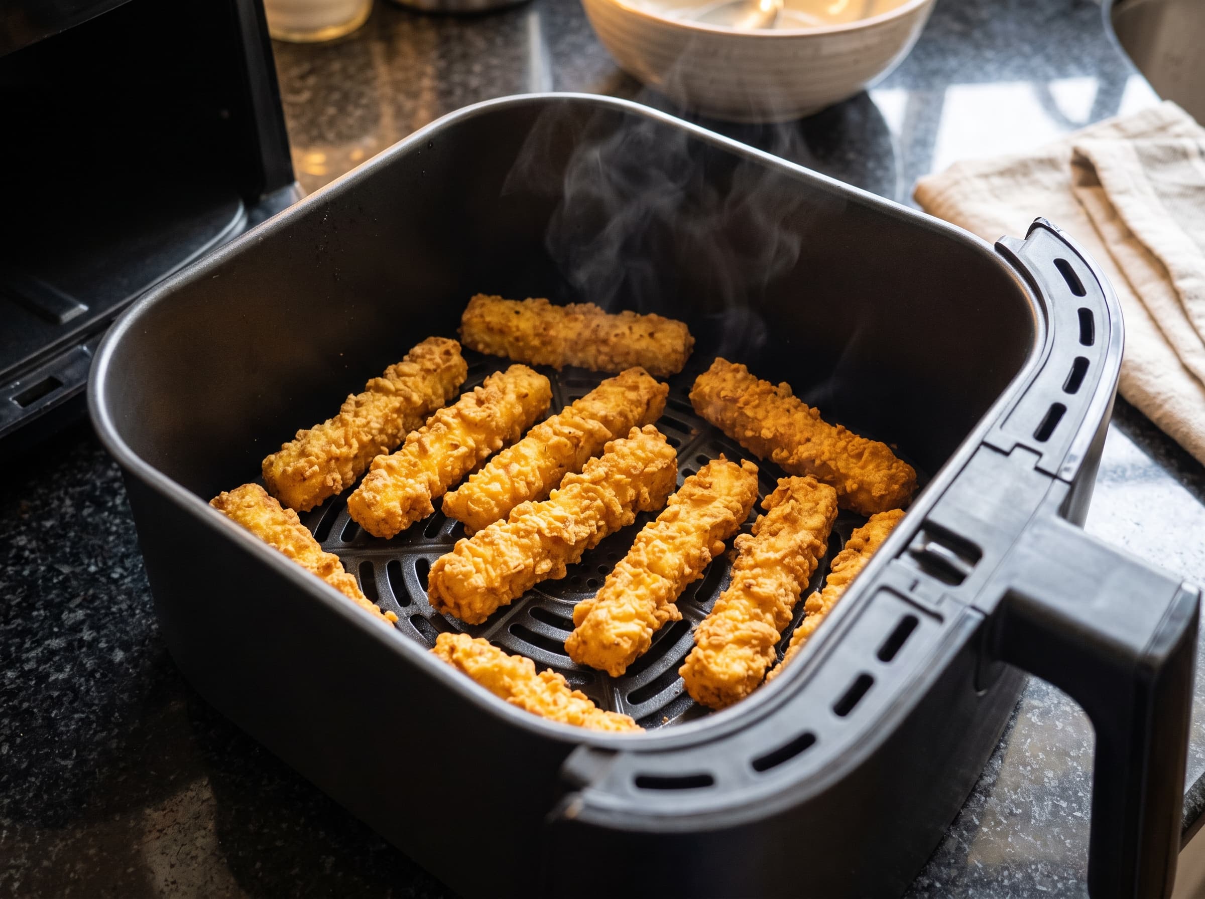 Paneer kurkure air-fried